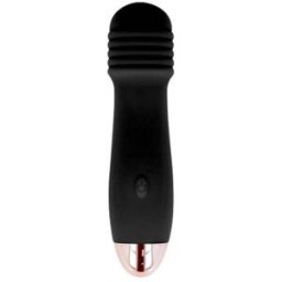 DOLCE VITA Vibrador Recargable Three Negro 7 Velocidades 1ud