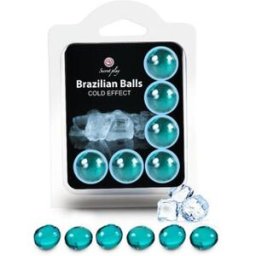 SECRET PLAY Secretplay Set Brazilian Balls Efecto Frío 6uds
