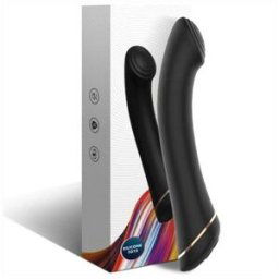 Armony Vibrador Cabeza Plana Silicona Negro 1ud
