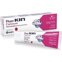 Kin Fluor- calcio pasta dental 75ml