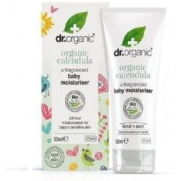 Dr. Organic Crema Hidratante Bebé Caléndula 50ml
