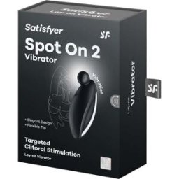 SATISFYER Spot On 2 Vibrador Lay-On Negro 1ud