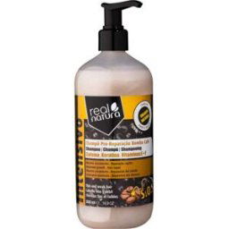 Real Natura Champú sin Sal Pro-Reparación Bomba Café 500ml