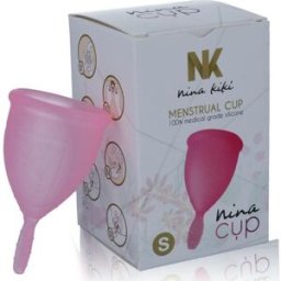 NINA KIKI Copa Menstrual Talla S Rosa 1ud