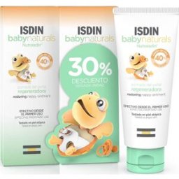 ISDIN Baby Naturals Pomada del Pañal Regeneradora 2x100ml