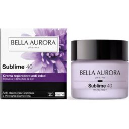 Bella Aurora Sublime 40 Crema Noche Reparadora Anti-Edad +40 años 50ml