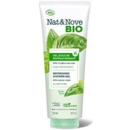 Nat&Nove Gel de Ducha Refrescante Bio 250ml