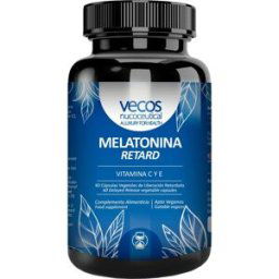 Vecos Nucoceutical s Melatonina Pura 1.9mg Liberación Retardada 60caps