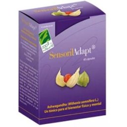 Cien por Cien Natural 100% Natural Sensoril Adapt Tónico 60 Perlas
