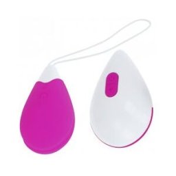 OHMAMA Huevo Vibrador 10 Modos Lila Blanco 1ud