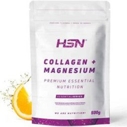 HSN Colágeno Hidrolizado + Magnesio 2.0 en Polvo Naranja 500g
