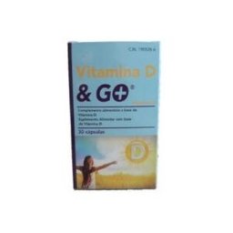 Laboratorios Pharma & Go Complemento Alimenticio Vitamina D 30 Caps