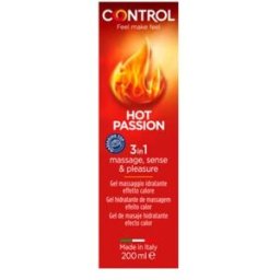 CONTROL Hot Passion Gel Masaje 3 en 1 200ml
