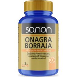 Sanon Aceite de Onagra y Borraja 110 cápsulas blandas