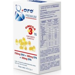 Q.Ore Premium Omega3 60perlas
