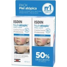 ISDIN Nutratopic Pro-AMP Crema Facial Protectora 2x50ml