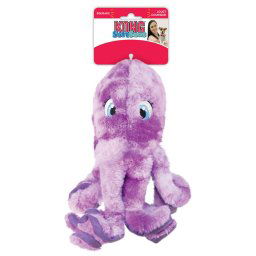 KONG SoftSeas pulpo de peluche para perros - L: 27,3 x 8,9 cm (Diám x Al)