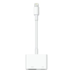 Adaptador Apple MW2P3ZM/A USB-C a Lightning HDMI 1080p Blanco para iPhone iPad