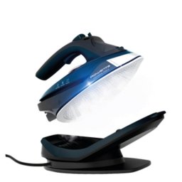 Plancha Rowenta DE6725 Freemove Force 2800W Sin Cable 220g/min 40g/min 250ml Negro Azul