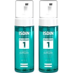 ISDIN Teen Skin Acniben Limpiador Purificante Espuma 2x150ml
