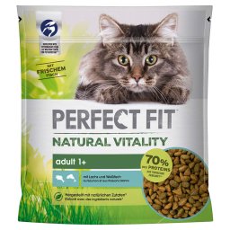 Perfect Fit Natural Vitality Adulto 1+ Salmón y Pescado Blanco - Pack % - 6 x 650 g