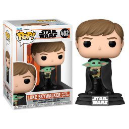 Funko Pop Star Wars the Mandalorian Luke Skywalker with Grogu