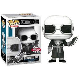 Funko Pop Universal Studios Monster Hombre Invisible Black & White Exclusivo