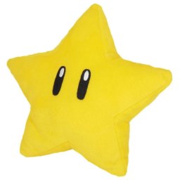 Sherwood Media Super Mario Peluche Super Estrella 18cm
