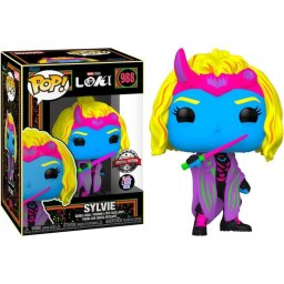 Funko Pop Marvel Loki Sylvie Edición Black Light