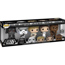 Funko Pop Star Wars Pack 5 Classics Exclusivo