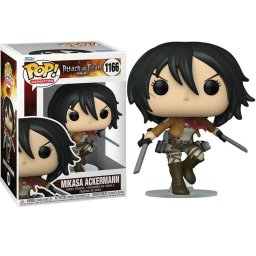 Funko Pop Ataque a los Titanes Mikasa Ackermann