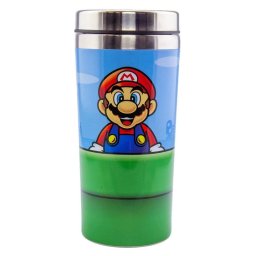 Paladone Taza de Viaje Super Mario y Luigi en Tubería