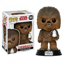 Funko Pop Star Wars E8 Los Últimos Jedi Chewbacca con Porg