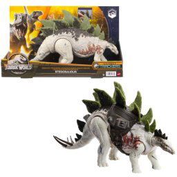 Mattel Jurassic World Dinosaurio de Juguete Rastreador Gigante Estegosaurio
