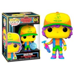 Funko Pop Dustin 828 - Stranger Things Edición Especial Black Light