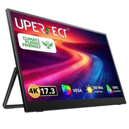 Monitor portátil UPERFECT 17,3" 4K UHD IPS 3840x2160 500 nits FreeSync HDR 100% sRGB