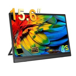 Monitor portátil UPERFECT Full HD 15.6" IPS 1200:1 FreeSync HDR USB-C HDMI Altavoces
