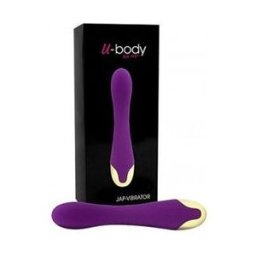 U-Body Jap Vibrator estimulador y vibrador anal moradado