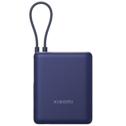 Xiaomi 33W Power Bank 10000mAh con Cable Integrado USB-C Azul
