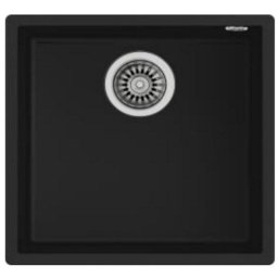 Fregadero Teka Square 40.40 TG Tegranite+ Negro Bajo Encimera 400x400mm