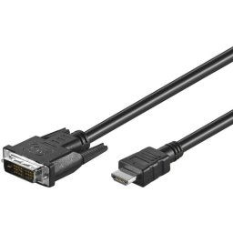 Goobay Cable Adaptador HDMI a DVI-D Macho/Macho 1m Negro