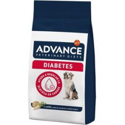 Advance Veterinary Diets Pienso para perros adultos Advance Diabetes Dietas Veterinarias. 3 Kg