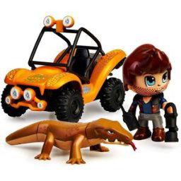 PINYPON ACTION Set de vehículo Buggy y figura Lagarto .
