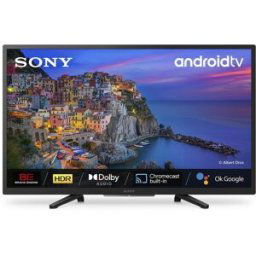 Sony TV 32' KD-32W800P LED, HDR, Smart TV, Android TV, Chromecast. Negro