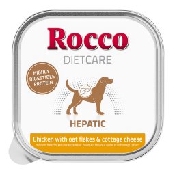 Rocco Diet Care Hepatic pollo con copos de avena y queso fresco 150 g - 10 x 150 g