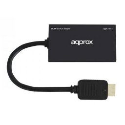 Approx Adaptador HDMI a VGA con Salida de Audio V2