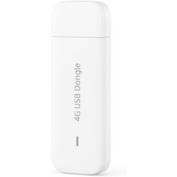 Módem 4G Huawei E3372 LTE USB Portátil Blanco, Bandas Multifrecuencia, SIM Única