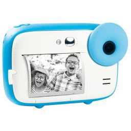 AgfaPhoto Realikids Instant Cam Cámara Infantil Instantánea Azul