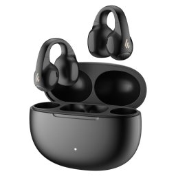 Edifier Audífonos Inalámbricos De Oído Abierto, 28 H Y Ip56, Color Negro