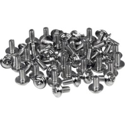 STARTECH.COM ST SCREWM3 - Tornillos para PC M3 x 1/4 pulgadas, 50 piezas